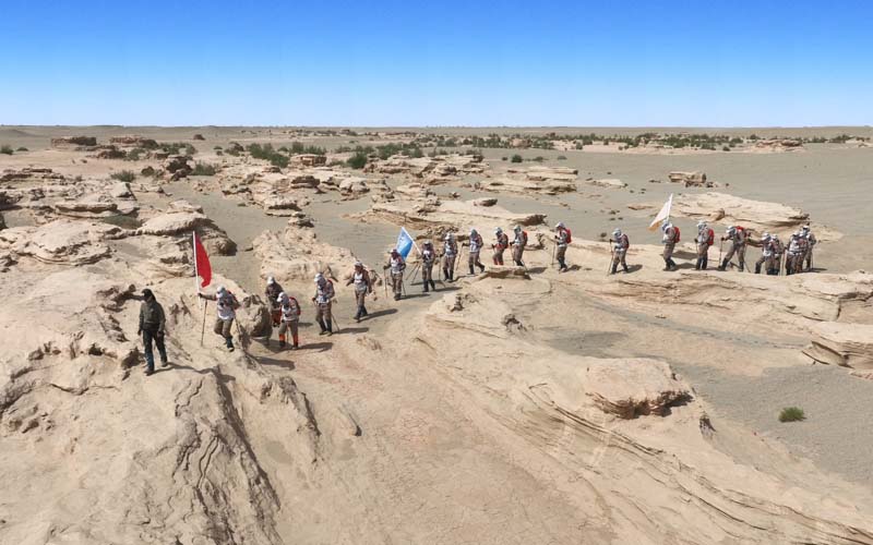戈壁徒步,公司團(tuán)建徒步,徒步旅行,敦煌徒步